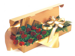 Golden Treasure - A Dozen Perth Roses Boxed