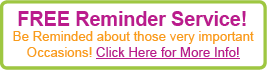 Beautiful Bunches Reminder Service